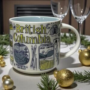 Starbucks British Columbia Been There Series Mug 2018 14oz Coffee Cup EUC